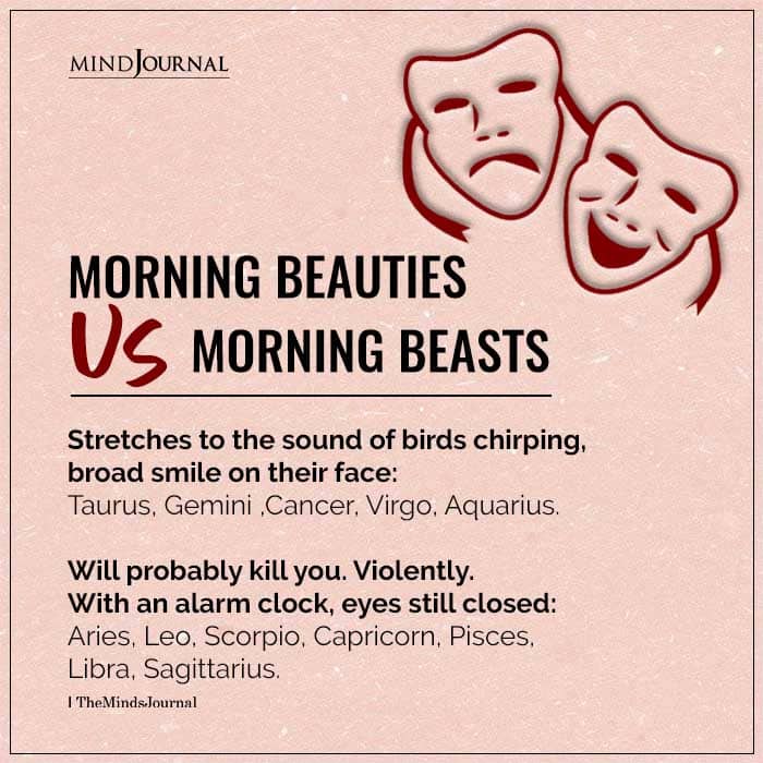 Morning Beauties Vs Morning Beasts