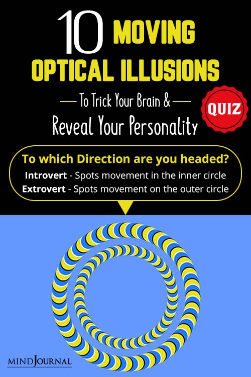 Moving Optical Illusions Trick Brain pin