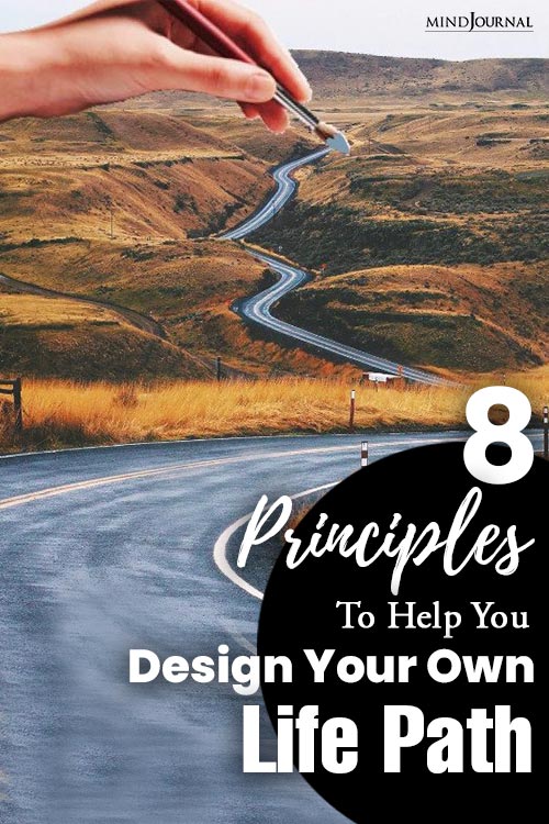 Principles Help Design own Life Path pin