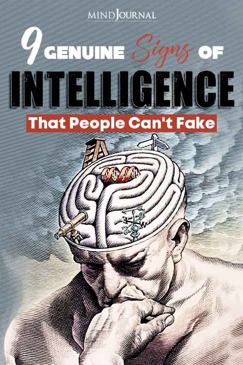 Signs Intelligence People Cant Fake pin