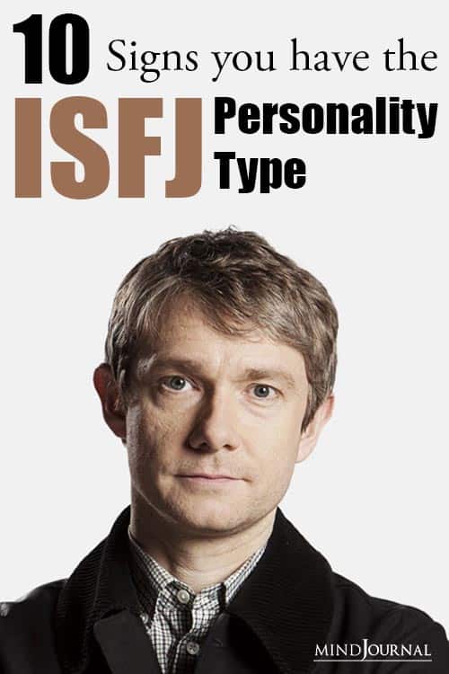 Signs Show You Have ISFJ Personality Type pin