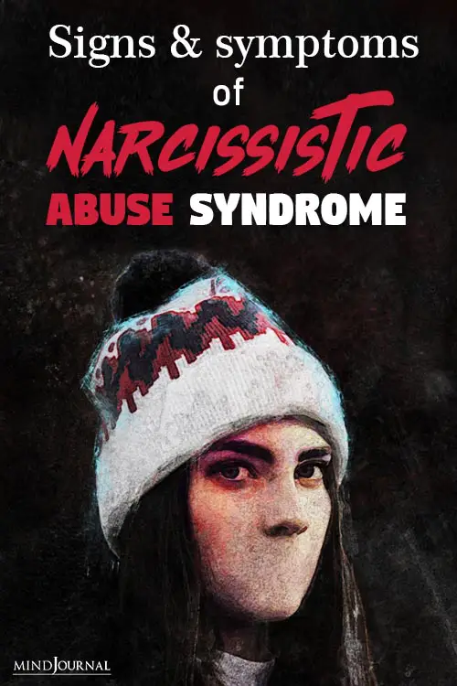 Signs Symptoms of Narcissistic Abuse Syndrome pin