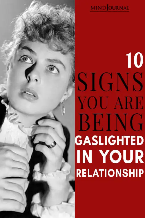 Signs You Being Gaslighted Your Relationship Pin
