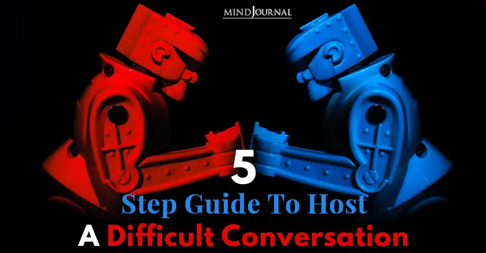A 5-Step Guide To Host A Difficult Conversation