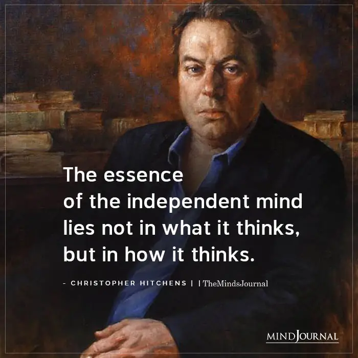 The Essence Of The Independent Mind