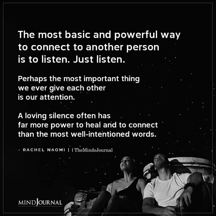 The Most Basic And Powerful Way To Connect