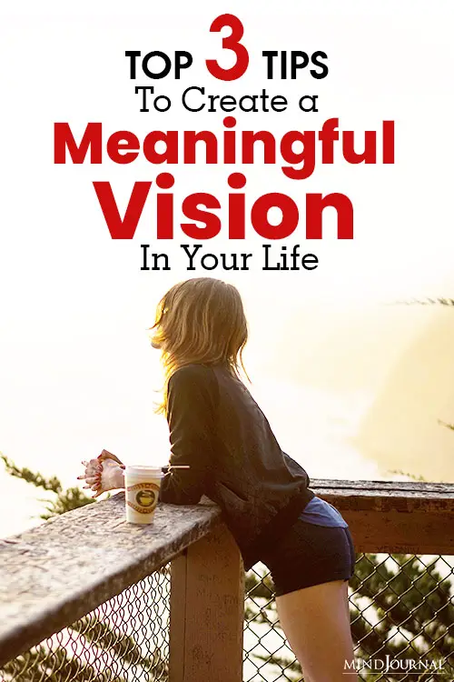 Tips Create Meaningful Vision In Life pin