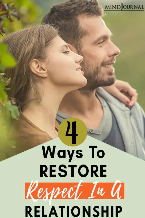 Ways Restore Respect Relationship Pin