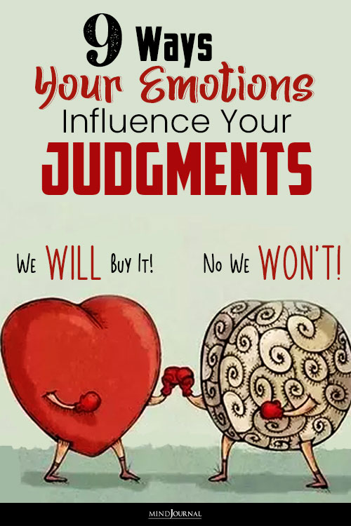 Ways your Emotions Influence Judgments pin