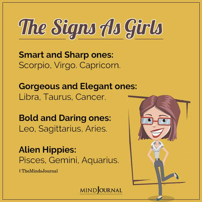 Zodiac Signs As Girls Personalities