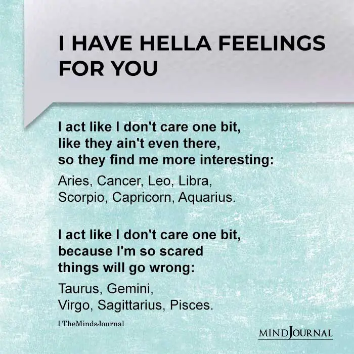 Zodiac Signs With Hella Feelings For You