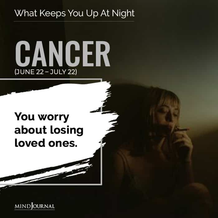worry about losing loved ones cancer