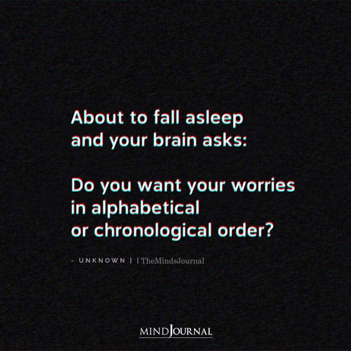 About To Fall Asleep And Your Brain Asks