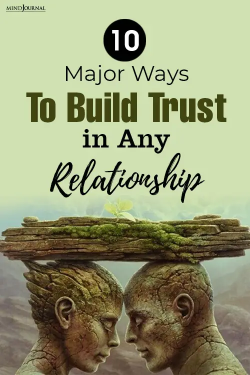 Build Trust in Relationship pin