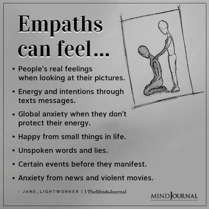 Empaths Can Feel