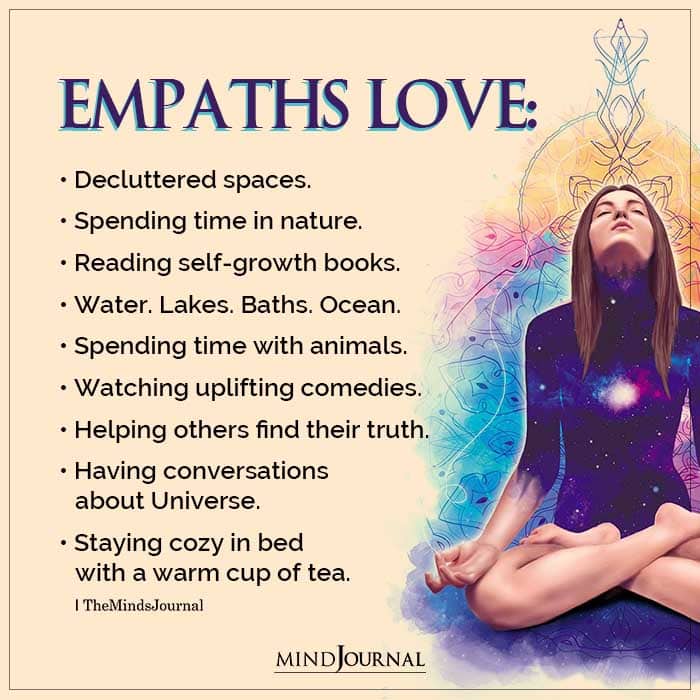 empaths love alone time 