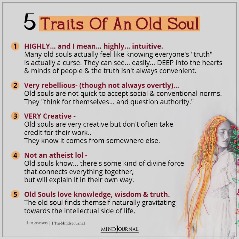 Five Traits Of An Old Soul