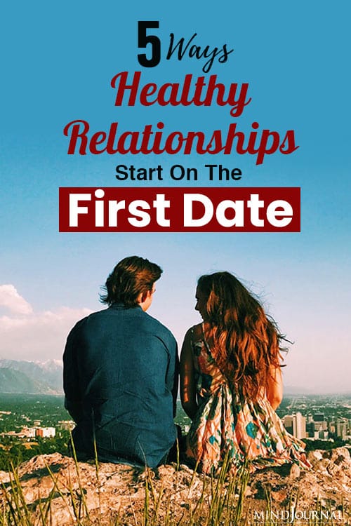 Healthy Relationships Start On First Date pin