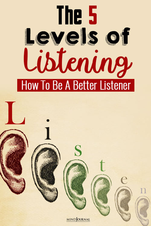 How To Better Listener Levels of Listening pin