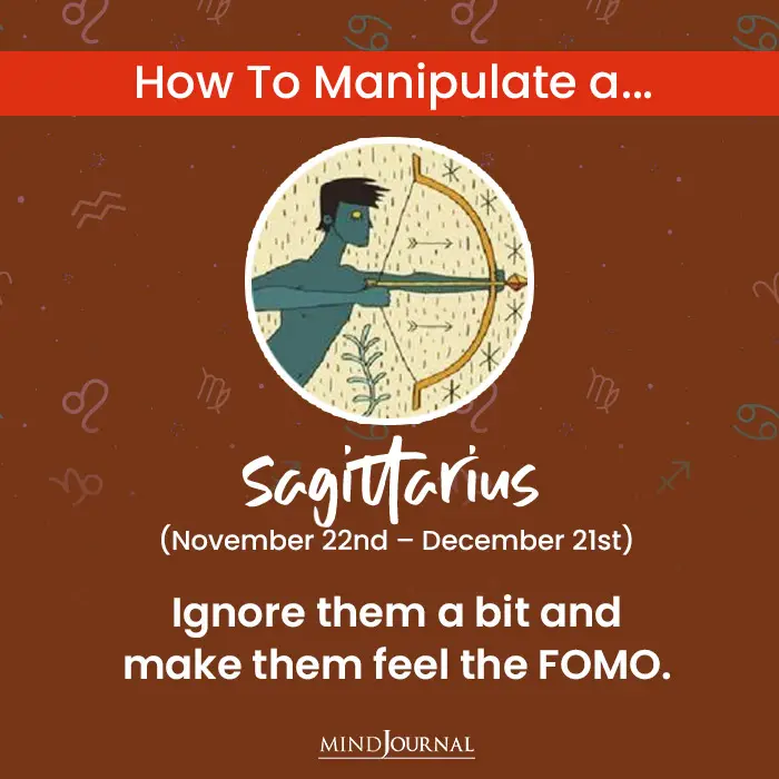 How To Manipulate sagittarius