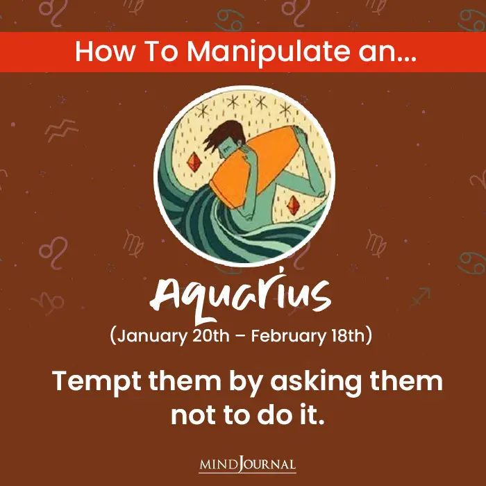 How to Manipulate aquarius