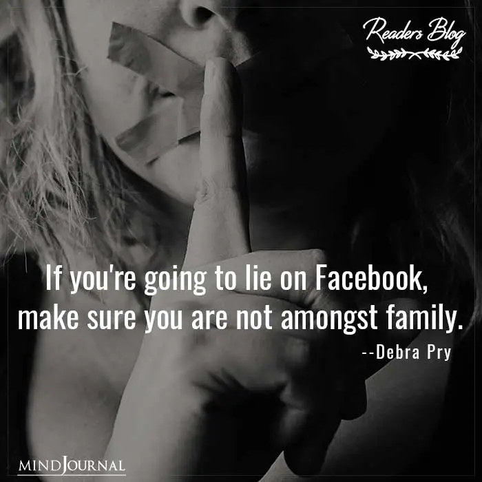 If You're Going To Lie On Facebook