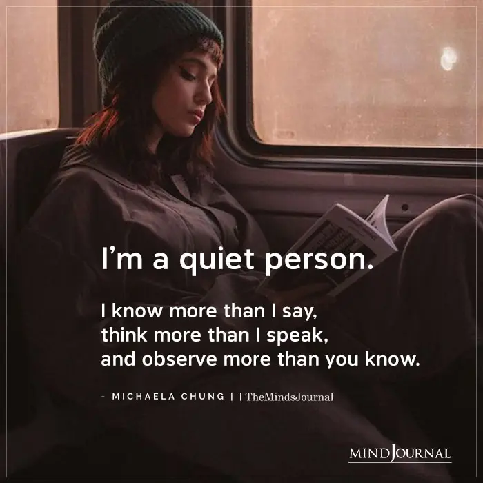 Im A Quiet Person