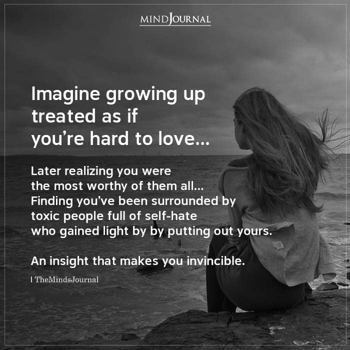 Imagine Growing Up Treated As If Youre Hard To Love