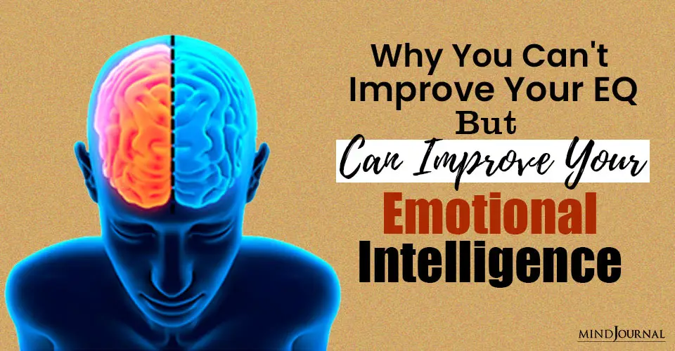 Why You Can’t Improve Your EQ But Can Improve Your Emotional Intelligence