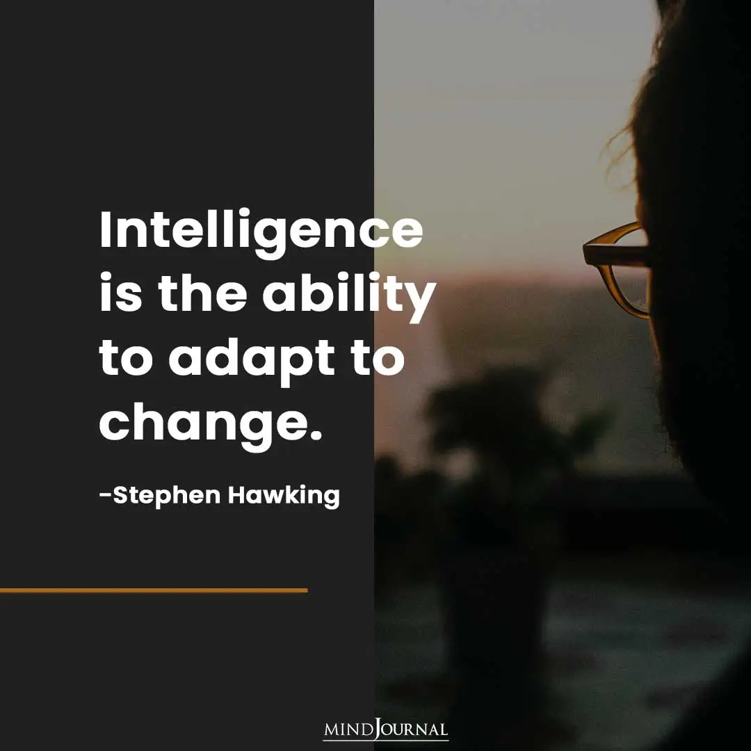Intelligence is the ability