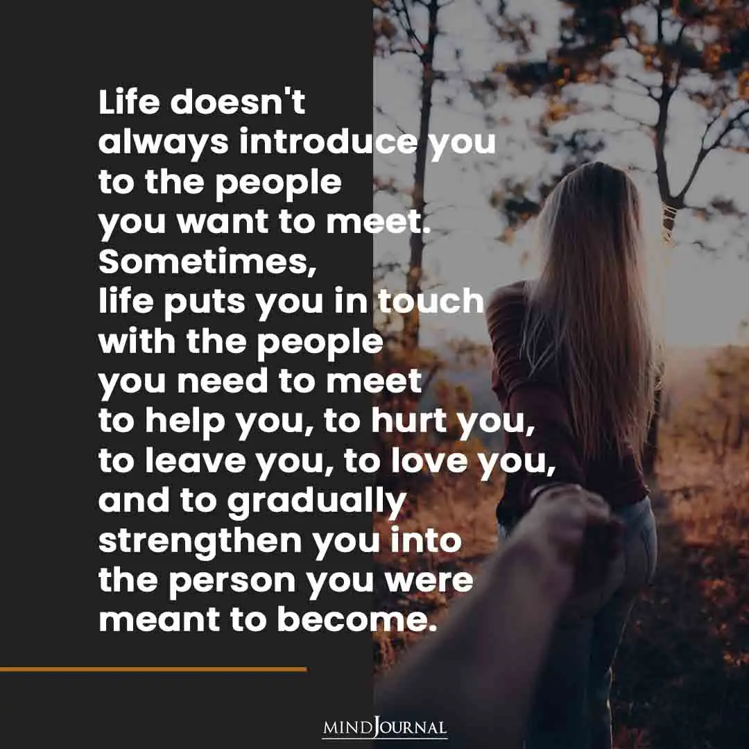 Life Doesn’t Always Introduce