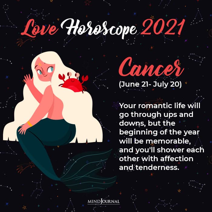 Love Horoscope 2021 cancer