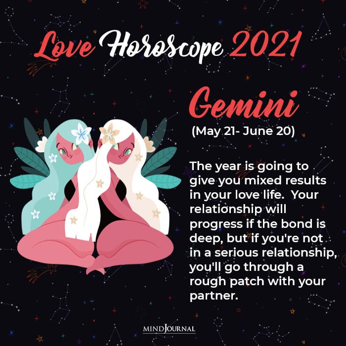 Love Horoscope 2021 gemini