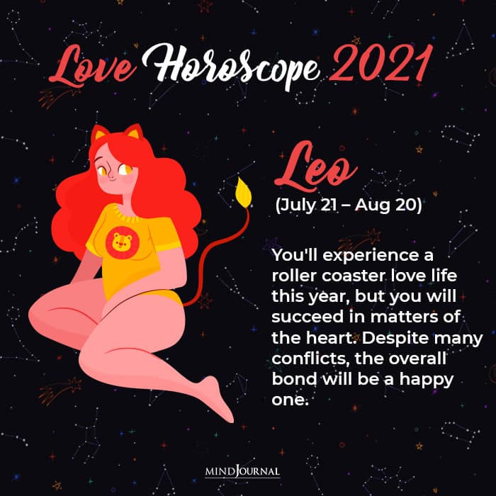 Love Horoscope 2021 leo