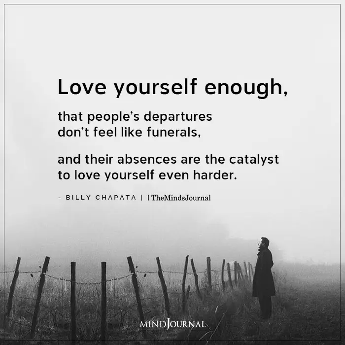 love yourself enough