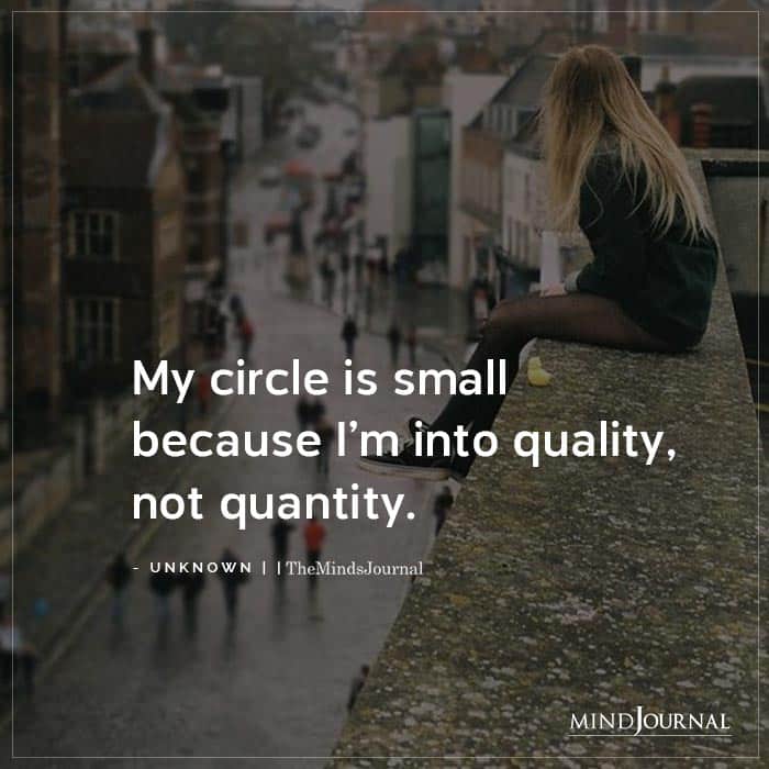 My Circle Is Small