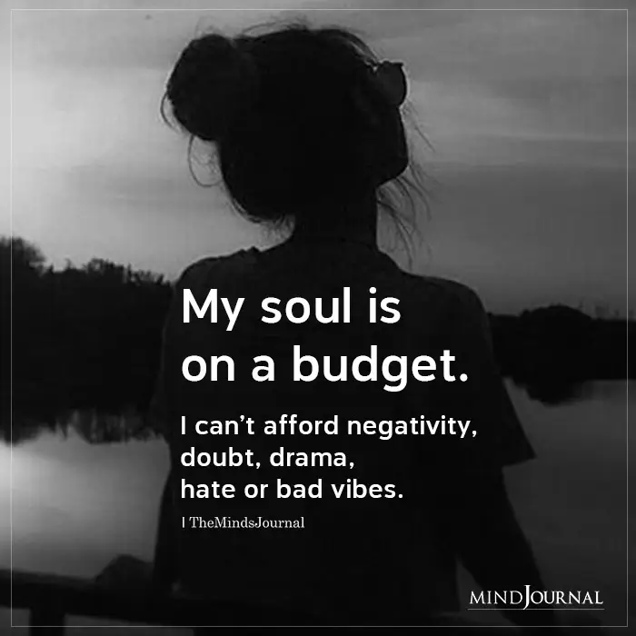 My Soul Is On A Budget