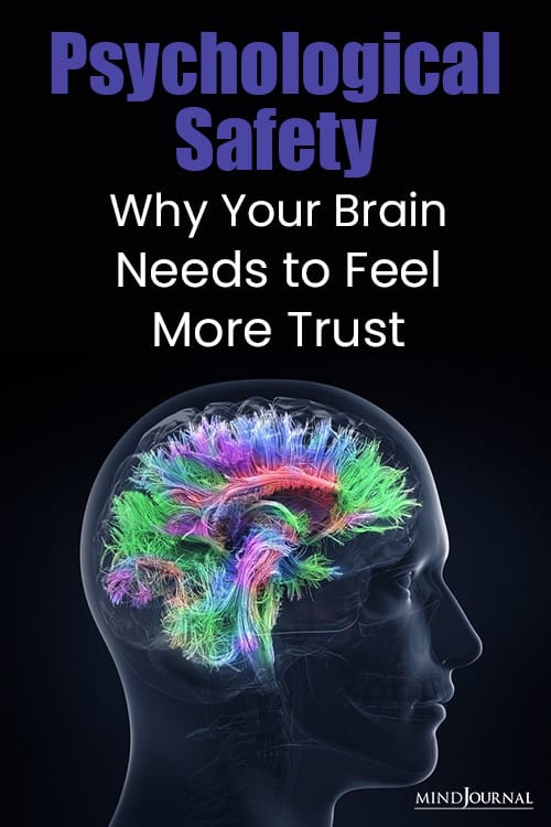 Psychological Safety Brain Needs Feel Trust pin