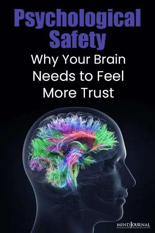 Psychological Safety Brain Needs Feel Trust pin