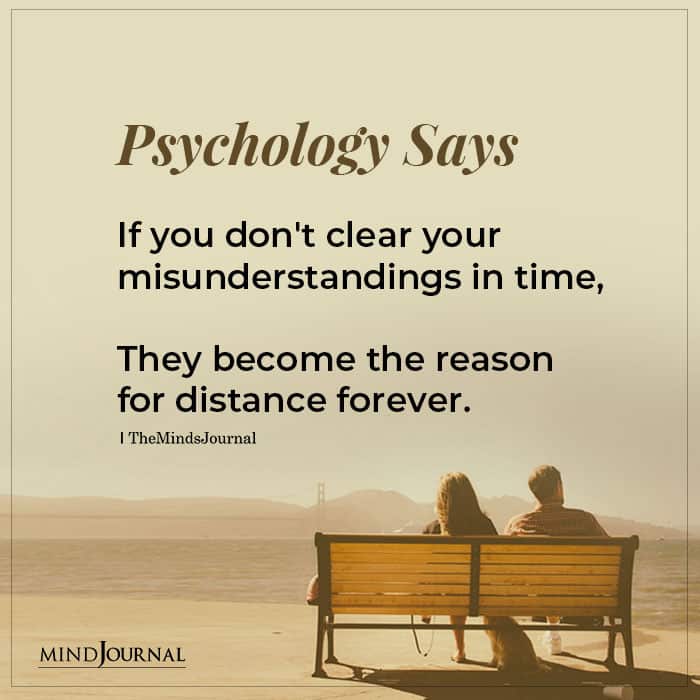 Psychology Says If You Don’t Clear Your Misunderstandings In Time