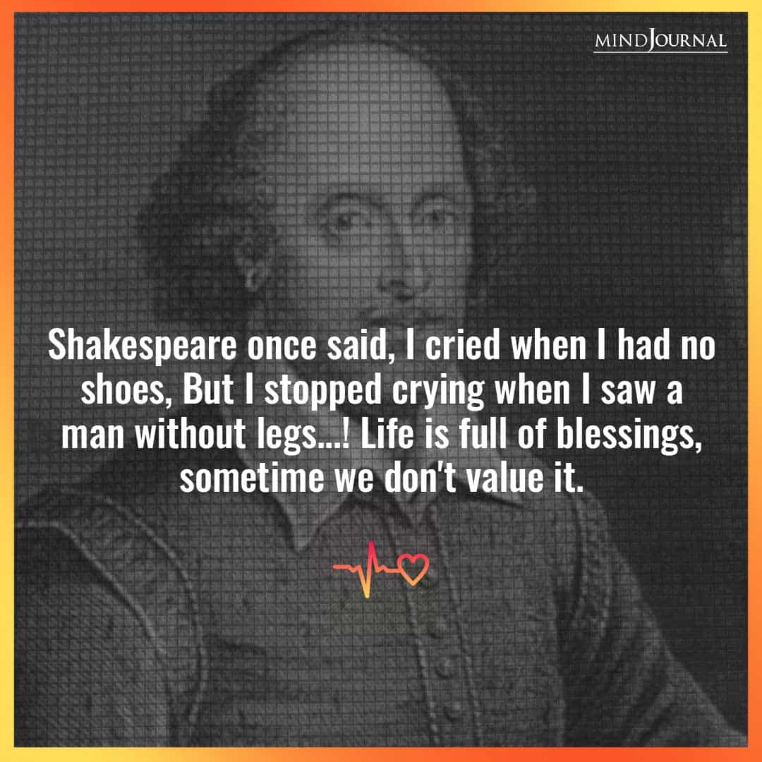 Shakespeare Once Said . . .