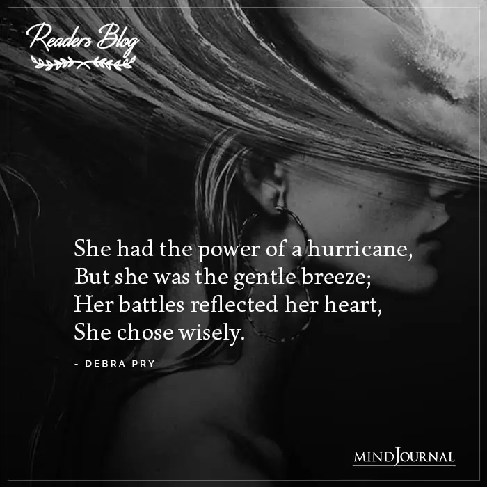 She Had The Power Of A Hurricane