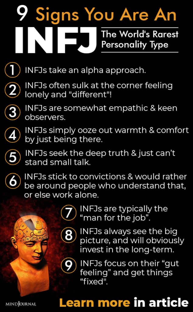 9 Signs You Are An INFJ: The World's Rarest Personality Type