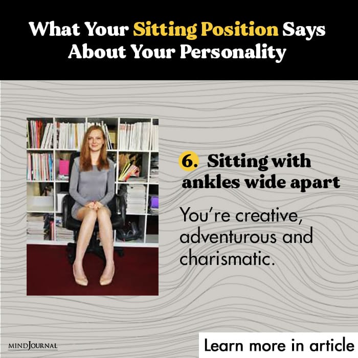 Sitting Position Says wide