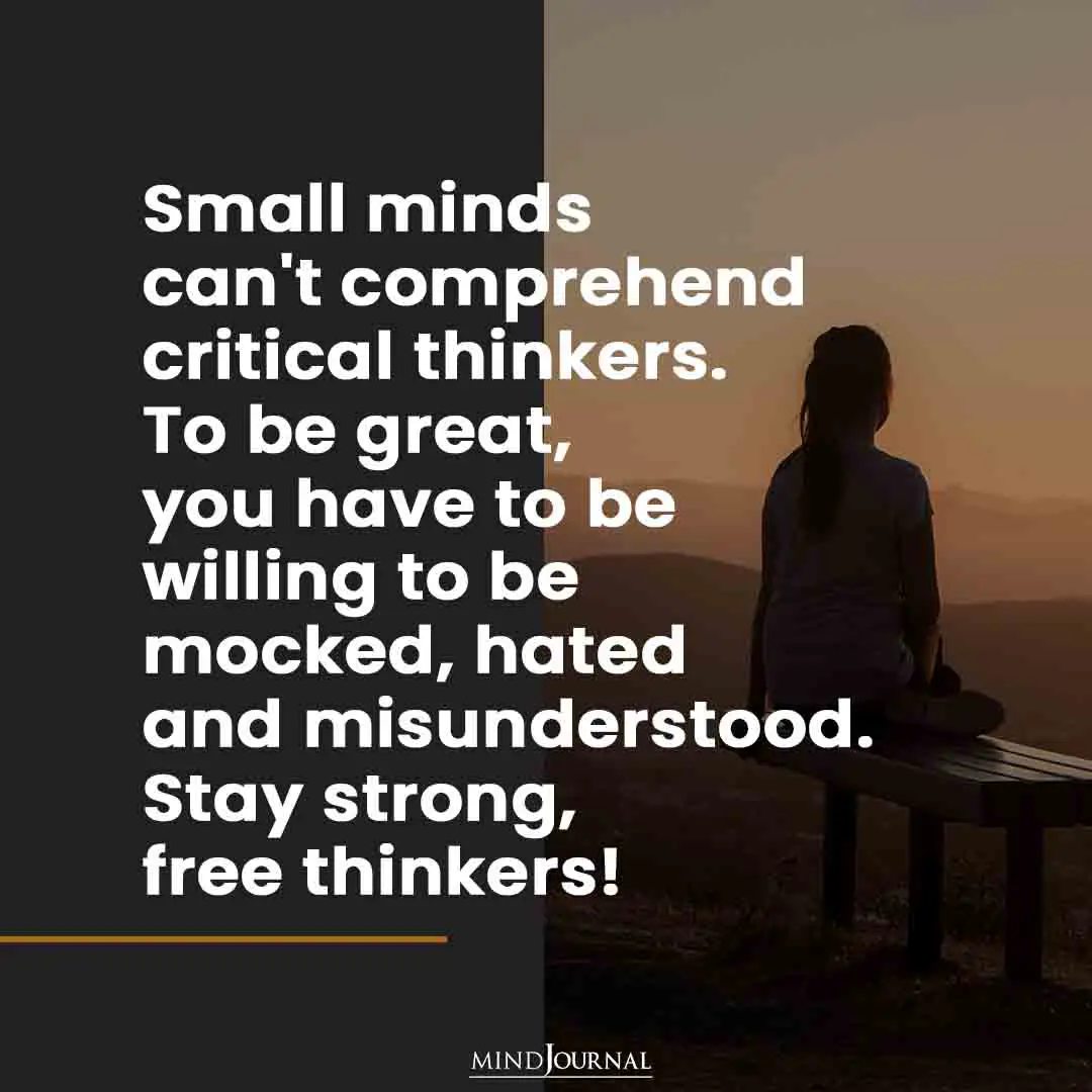 Small minds