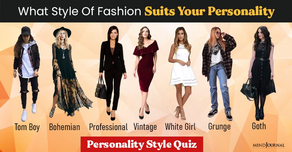 Personal Style Quiz What Style Of Fashion Suits Your Personality
