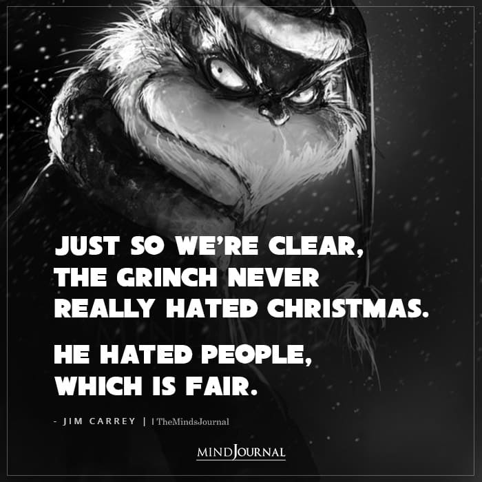 The Grinch Never Really Hated Christmas