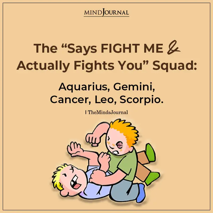 The Says FIGHT ME And Actually Fights You Zodiac Squad