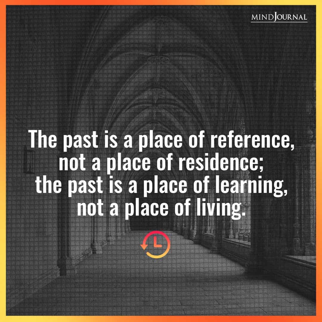The past is a place . . .