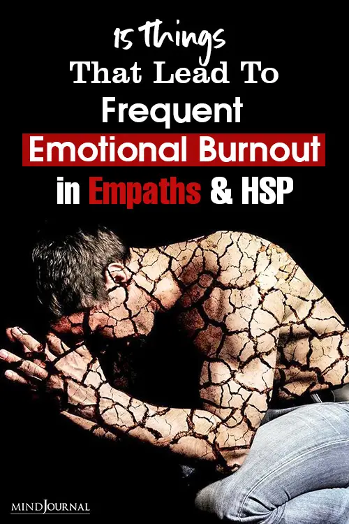 Things Lead Frequent Emotional Burnout Empaths and HSP-2 Pin